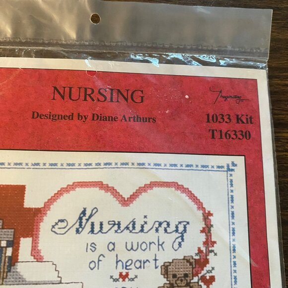 Nursing Cross Stitch Kit By Imaginating Inc. Designed By Diane Arthurs Nurse - Picture 4 of 5